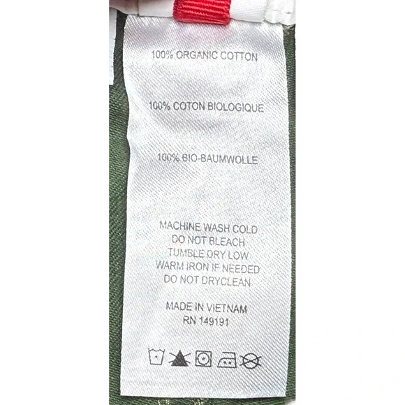 Topo Designs Men's Green Chino Slash Pockets Pants Size 36 R - Picture 4 of 11